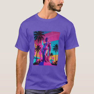 Camiseta Vaporwave Venus Vibes Tee dos anos 80