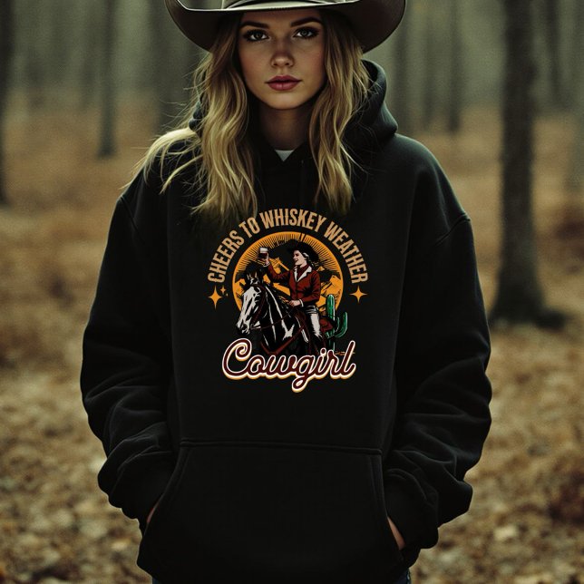 Camiseta Vaqueira (Send a little western charm this holiday season with our Cowgirl Merry Christmas Hoodie!)