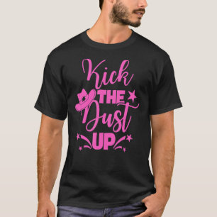 Camiseta Vaqueira Chuta Poeira Mulheres Dançando Country Li