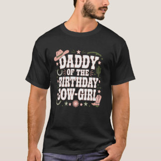 Camiseta Vaqueira De Aniversário Pai Western Country Rodeio