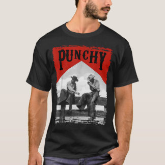 Camiseta Vaqueira de Chá Ocidental Garota de Cavalo Soco de