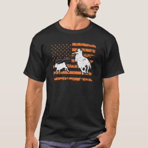 Camiseta Vaqueira de Roping Breakaway Bandeira Americana Ro
