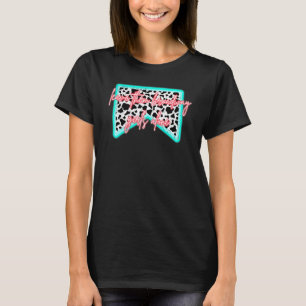 Camiseta Vaqueira Deixe Aquelas Garotas de Broadway Sozinha