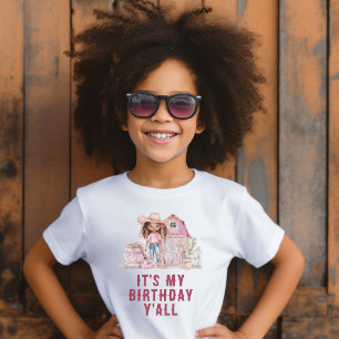 Camiseta Vaqueira do Interior É Meu Aniversário Pessoal