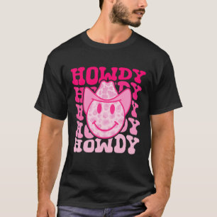 Camiseta Vaqueira do País Ocidental Howdy Leopardo Rosto So