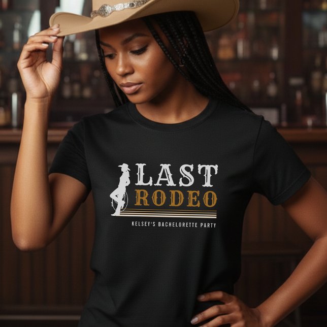 Camiseta Vaqueira do Último Rodeio da Despedida de Solteira (Criador carregado)
