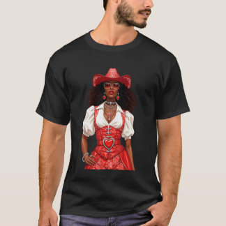 Camiseta Vaqueira Negra Melanina
