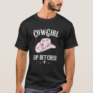 Camiseta Vaqueira Ocidental Feminina Yeehaw Hippie Boho Vac