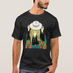 Camiseta Vaqueira Simpática Western Sulista Cacto Cumprimen