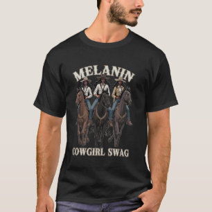 Camiseta Vaqueiras Melanina Africanas Melanina Negra Swa