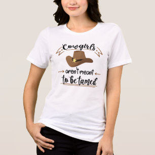 Camiseta Vaqueiras Não São Para Ser Domadas