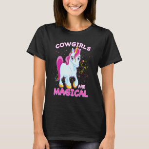 Camiseta Vaqueiras São Profissão Rodeio Unicórnio Mágico