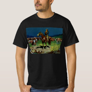 Camiseta Vaqueiro Antigo, Criador de Gado na Fazenda