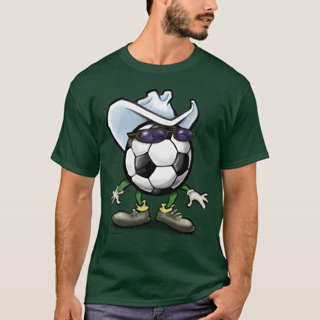 Camiseta Vaqueiro do futebol (Frente)