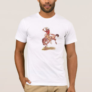 Camiseta Vaqueiro do vintage