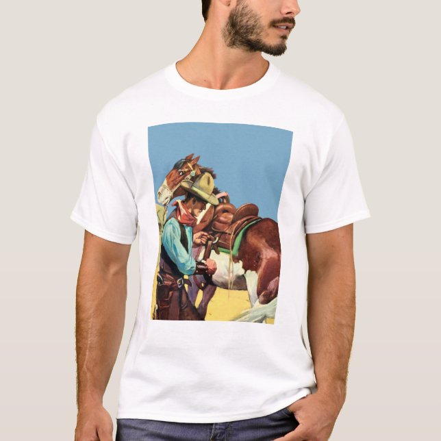 Camiseta Vaqueiro e sela (Frente)