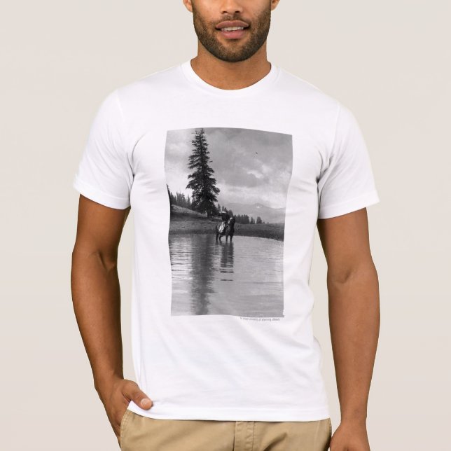 Camiseta Vaqueiro em uma lagoa (Frente)