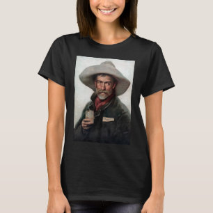 Camiseta Vaqueiro espanhol Ranchero no Velho Salão Oeste