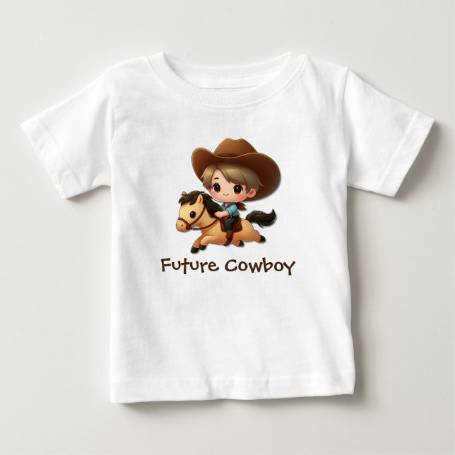 Camiseta Vaqueiro Futuro Fofo (Frente)