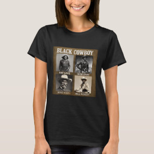 Camiseta Vaqueiro Negro Rodeio Western Melanina História Ne