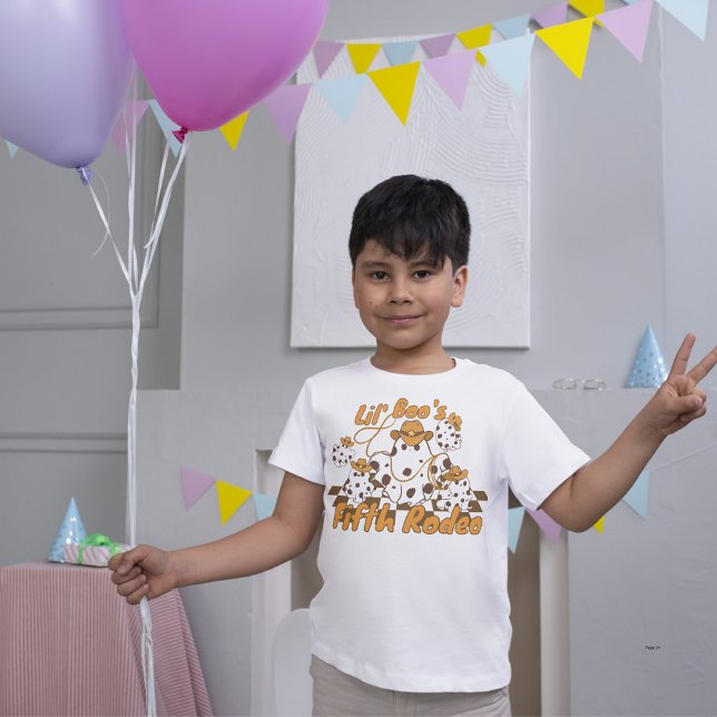 Camiseta Vaqueiro Retrô Halloween Xadrez Aniversário (Criador carregado)