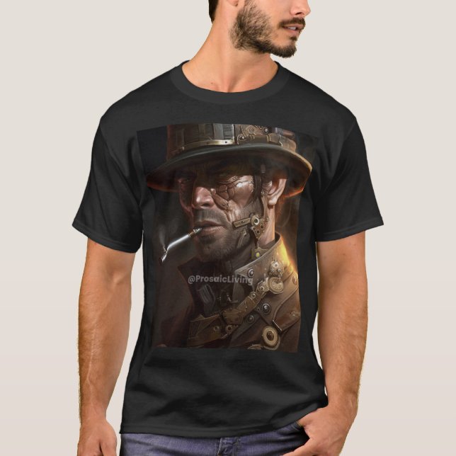Camiseta Vaqueiro Steampunk (Frente)
