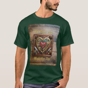Camiseta Vaqueiro Steampunk Rubis e Adagas no Dia dos Namor