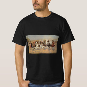 Camiseta Vaqueiros Antigos, Uma Corrida para Madeira por Re