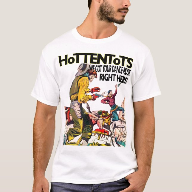 Camiseta Vaqueiros que têm o T do branco do divertimento (Frente)