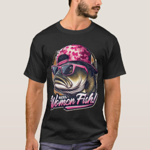 Camiseta Vara de Pesca Bandeira EUA Americana