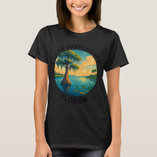 Camiseta Vara de Pesca Rifle de Caça Bandeira Americana