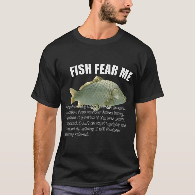 Camiseta Vara de pescar Penguin Fisher (Frente)