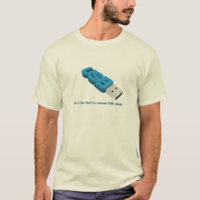 Camiseta Vara de USB (Frente)