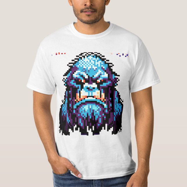 Camiseta Variante 5 do Sasquatch Grumpy (Frente)