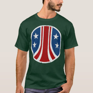 Camiseta Variante Colonial Crest dos Estados Unidos