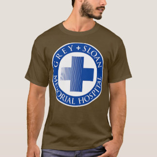 Camiseta Variante do Hospital Memorial do Sloan da cinza