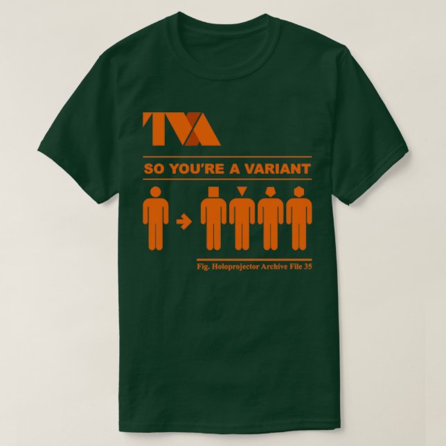 CAMISETA VARIANTE TVA (Frente do Design)