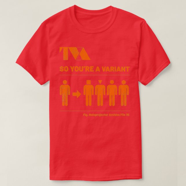 Camiseta Variante TVA (Frente do Design)