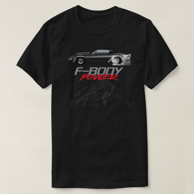 Camiseta Várias cores de alimentação do FBody (Frente do Design)
