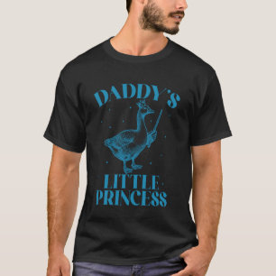 Camiseta Varinha de Coroa de Ganso Princesinha do Papai Fof