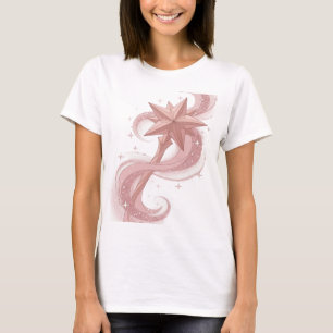Camiseta Varinha Estelar Rosa WITTY Design Personalizado