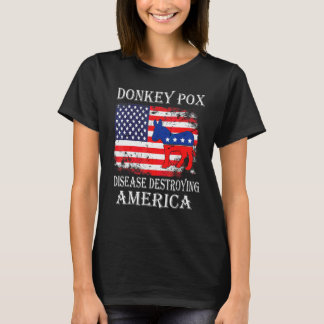 Camiseta Varíola de Burro A Doença que Destrói a América  