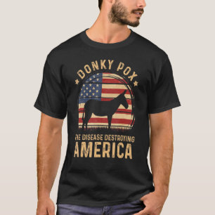 Camiseta Varíola de Burro A Doença que Destrói a América Vi