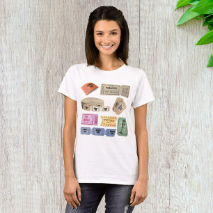 Camiseta Vários Bilhetes