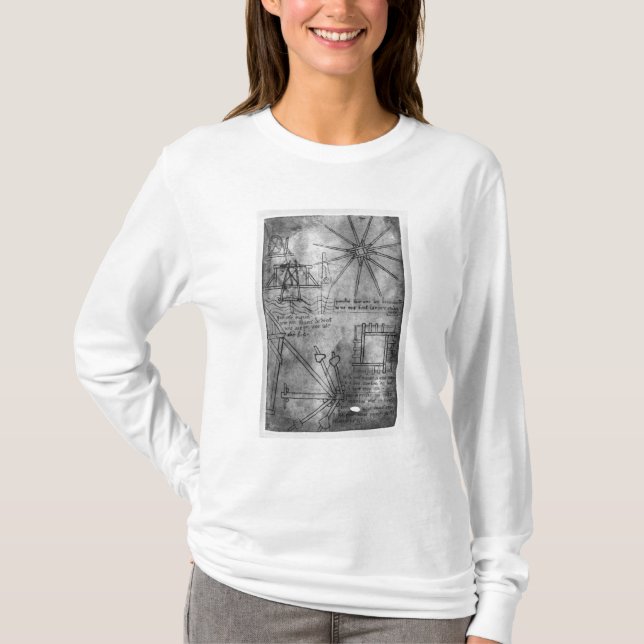 Camiseta Vários motores e instrumentos (Frente)