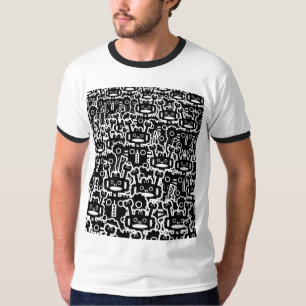 Camiseta Vários robôs - personalizados