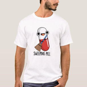 Camiseta Varredura de Pílula Piada de Remédio Divertida