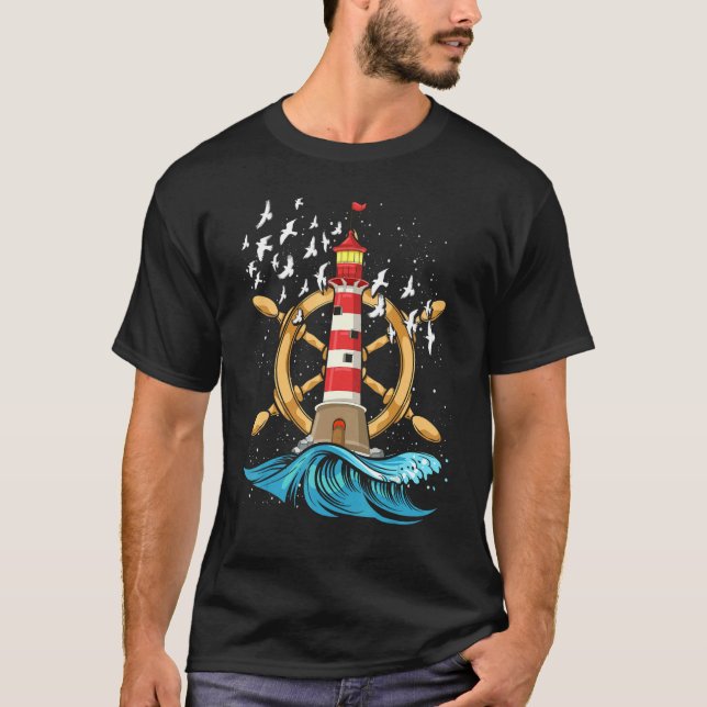 Camiseta Varrimento Marítimo Dirigente do Mar Oceano Marinh (Frente)