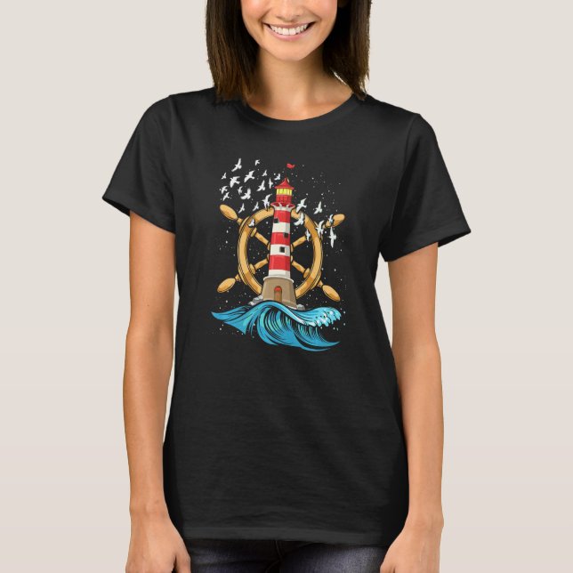 Camiseta Varrimento Marítimo Dirigente do Mar Oceano Marinh (Frente)