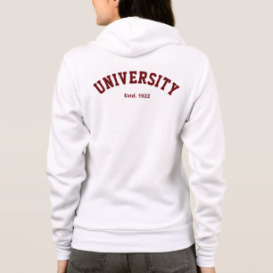 Camiseta Varsity Hoodie Personalizada
